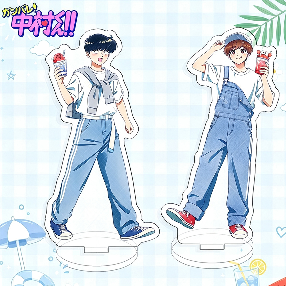 Acrylic Cosplay Prop - Anime Go For It Nakamura Aiki