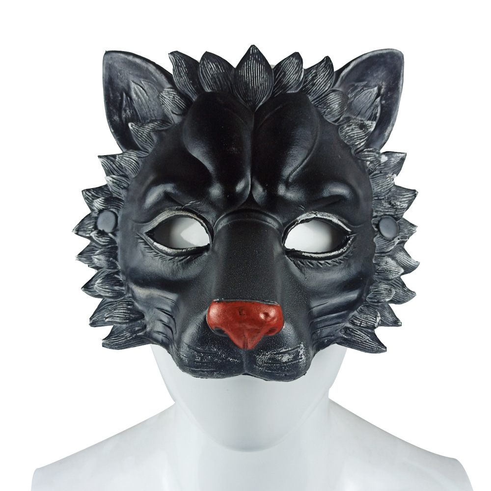 Adult Halloween Lion Mask 3D P – Cosplay Props Eva Foam recenzja i cena