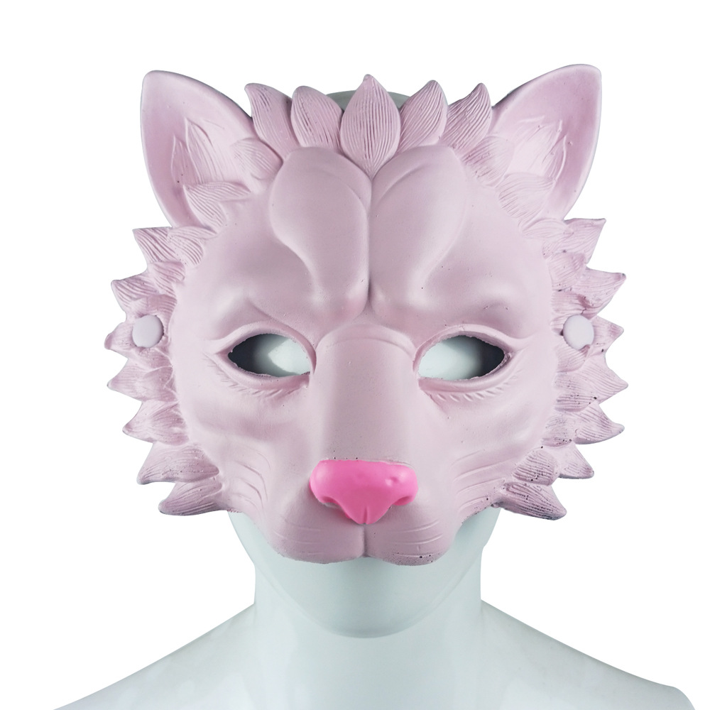 Adult Halloween Lion Mask 3D P – Cosplay Props Eva Foam recenzja i cena