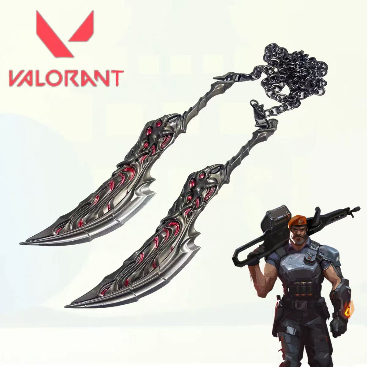 7.1inch Valorant Flame Metal K – Cosplay Flame Prop recenzja i cena