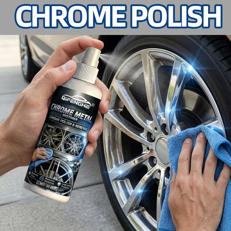 Chrome Metal Polish & Renewal  – Metallic Spray Paint recenzja i cena