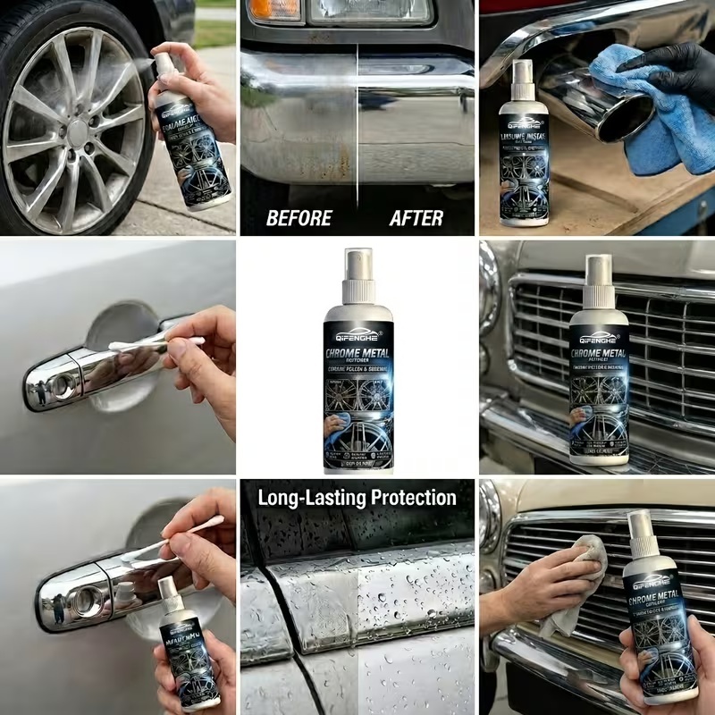 Chrome Metal Polish & Renewal  – Metallic Spray Paint recenzja i cena