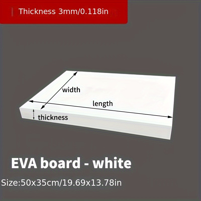 EVA Foam Board 14x39 Inch, 3mm – Cosplay Props Eva Foam recenzja i cena