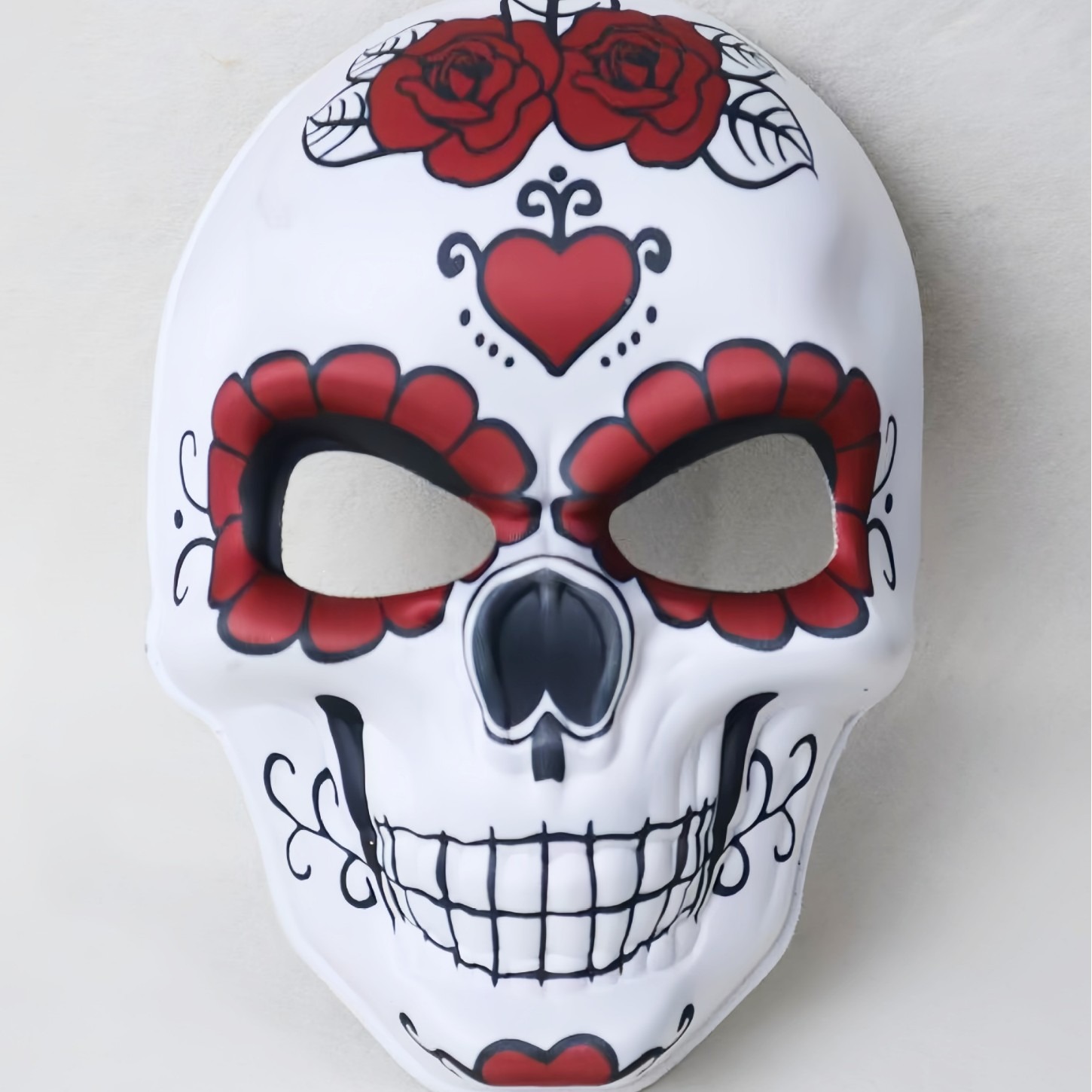 Day of the Dead Mask Colorful  – Cosplay Props Eva Foam recenzja i cena