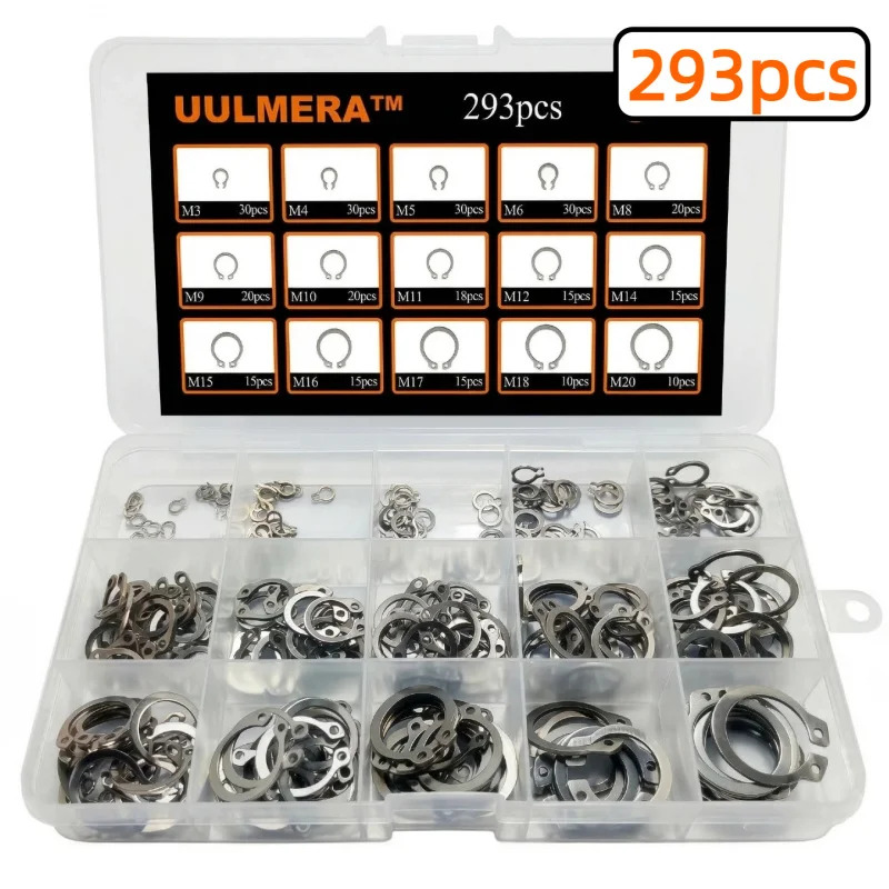 293Pcs M3-M20 304 Stainless St – Snap Fastener Set recenzja i cena