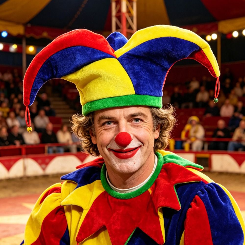 Cap Prop Multicolor Clown Hat  – Cosplay Prop Patterns recenzja i cena