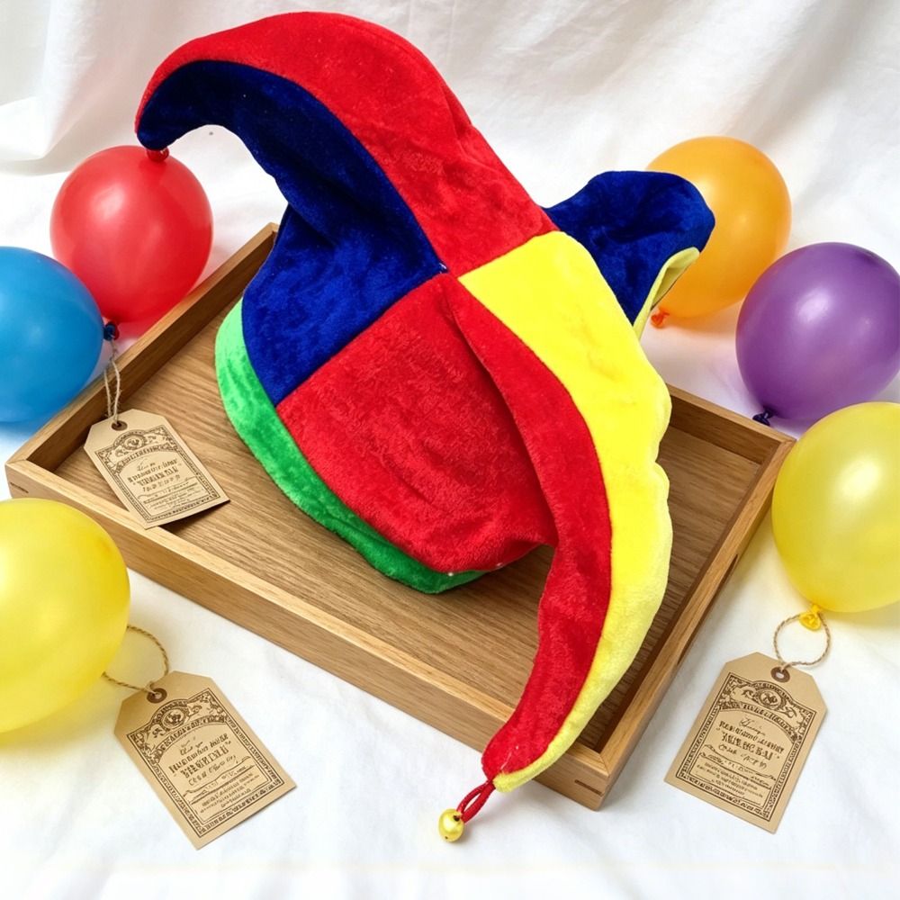 Cap Prop Multicolor Clown Hat  – Cosplay Prop Patterns recenzja i cena