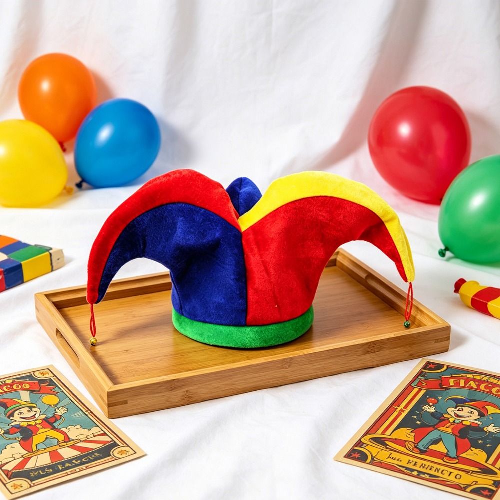 Cap Prop Multicolor Clown Hat  – Cosplay Prop Patterns recenzja i cena