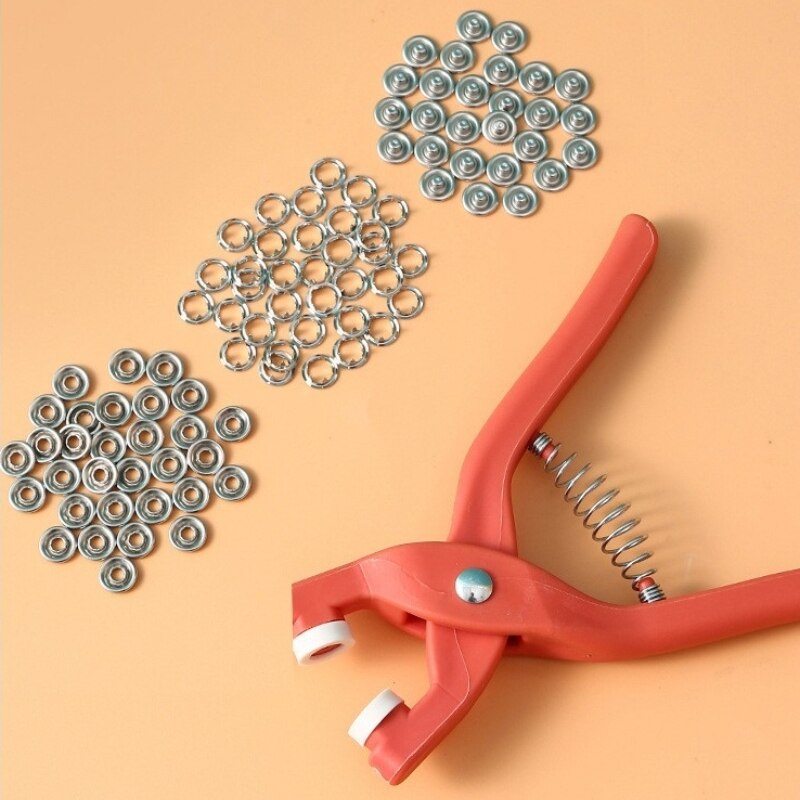 50 Sets 9.5MM Five Jaw Buckle  – Snap Fastener Set recenzja i cena