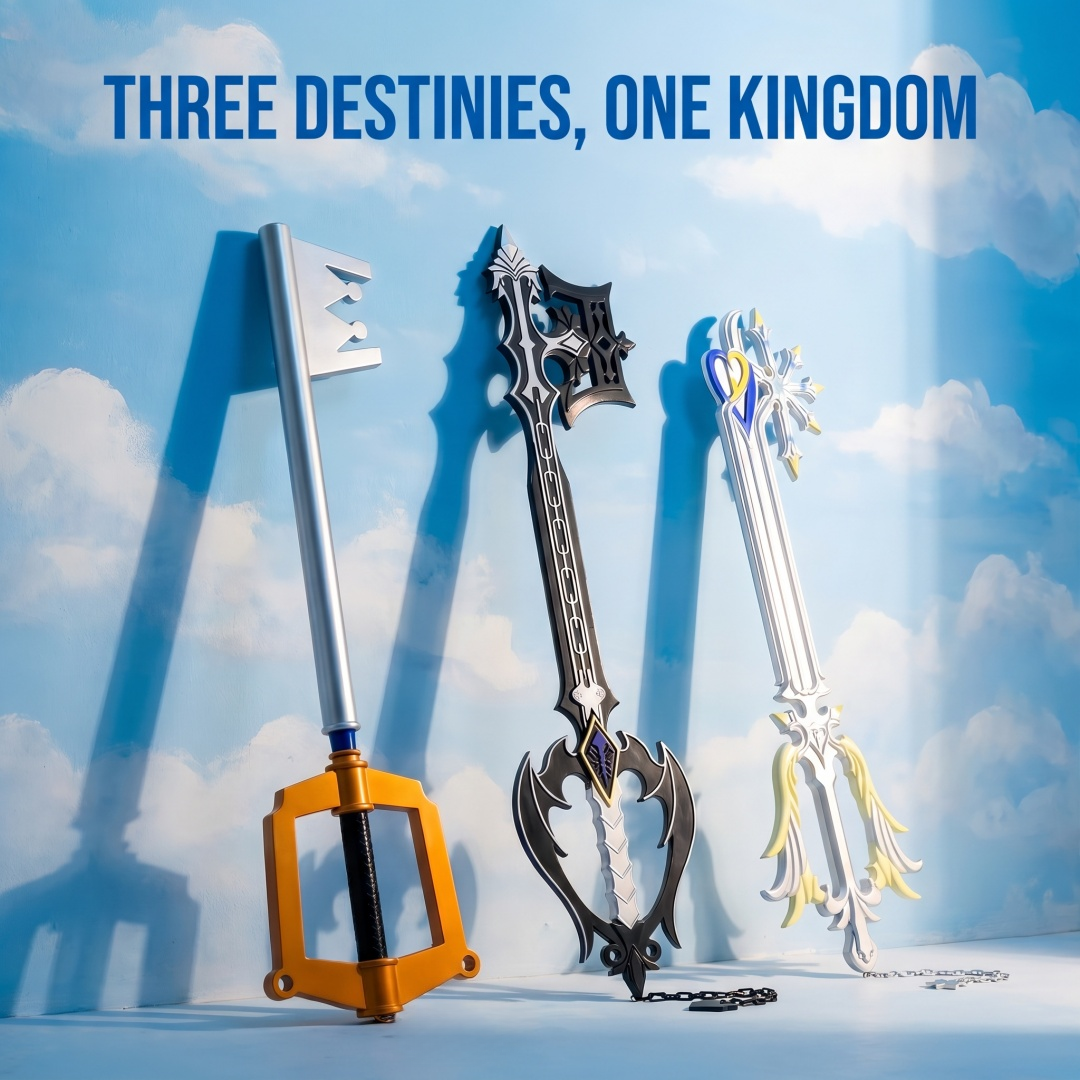 34inch Kingdom Hearts Sora Key – Keyblade Cosplay Prop recenzja i cena