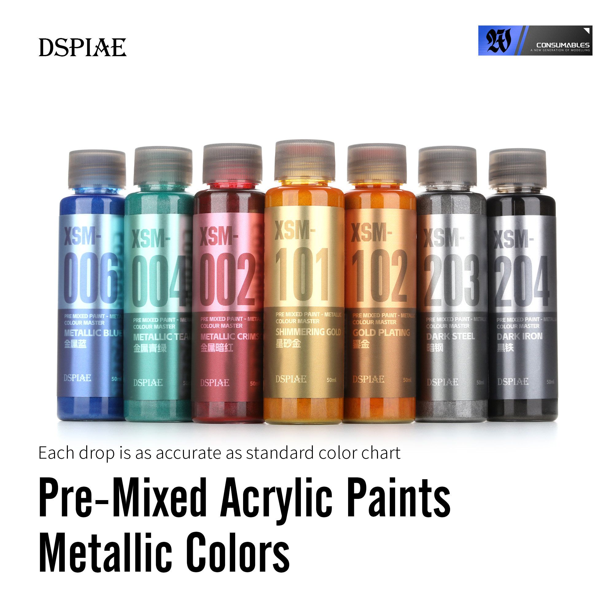 DSPIAE XSM 2026 New Model Hobb – Metallic Spray Paint recenzja i cena