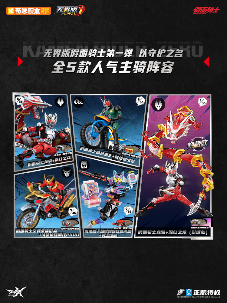 Keeppley 2026 New Kamen Rider‌ – Cosplay Prop Building recenzja i cena
