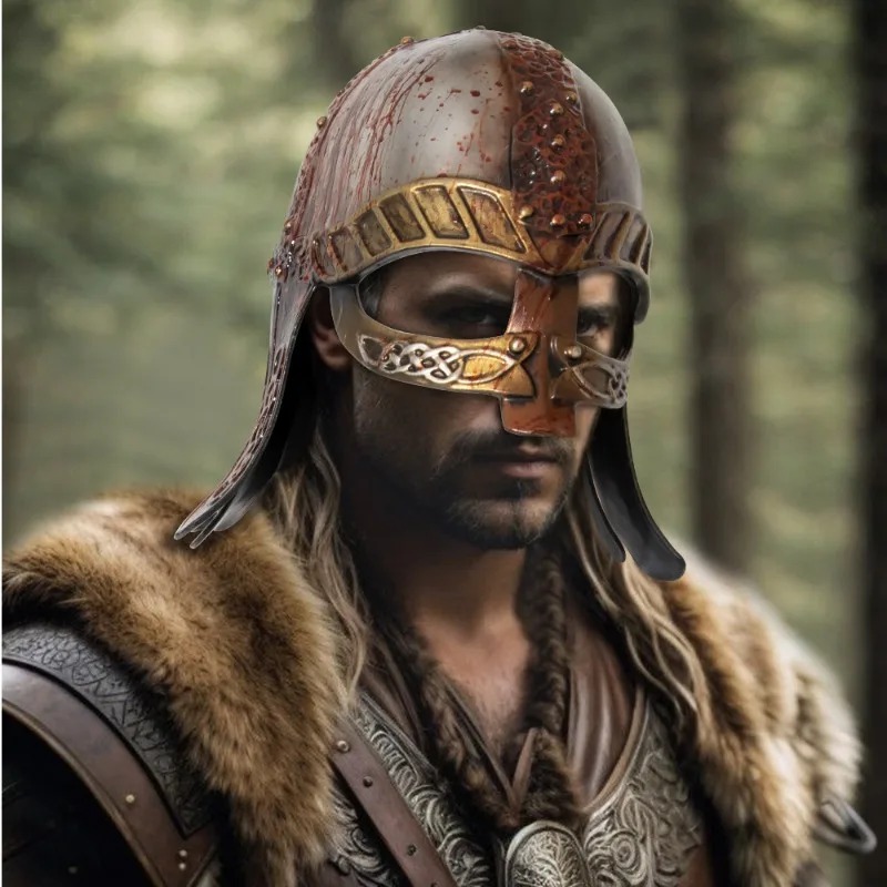 2026 New Viking Helmet Medieva – Cosplay Props Eva Foam recenzja i cena