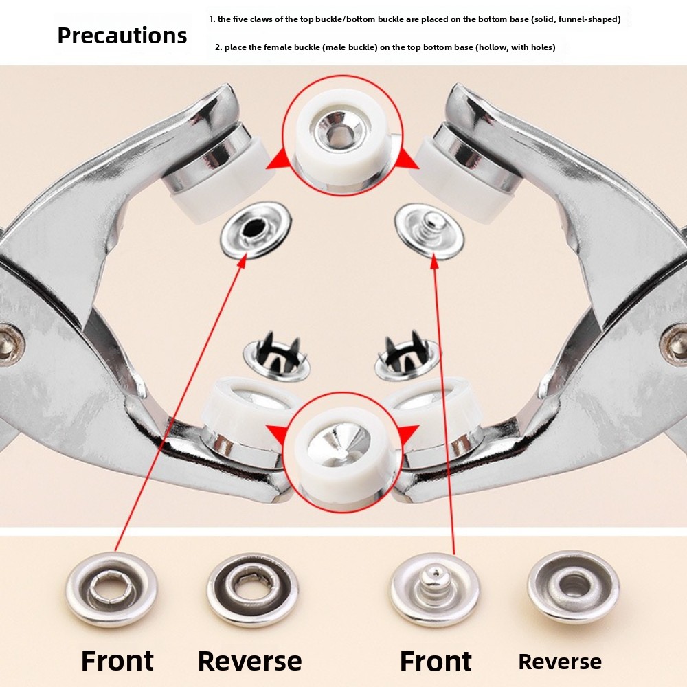 9.5mm Snap Button Pliers Kit w – Snap Fastener Set recenzja i cena