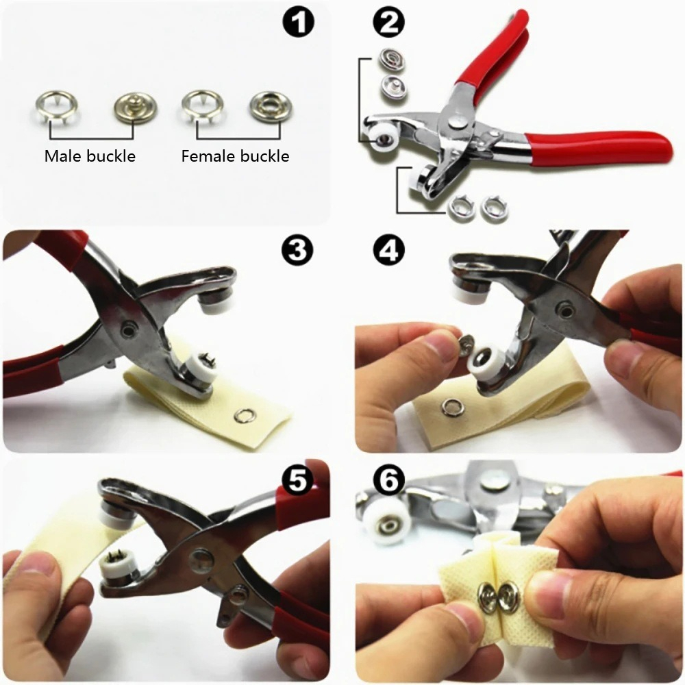 9.5mm Snap Button Pliers Kit w – Snap Fastener Set recenzja i cena