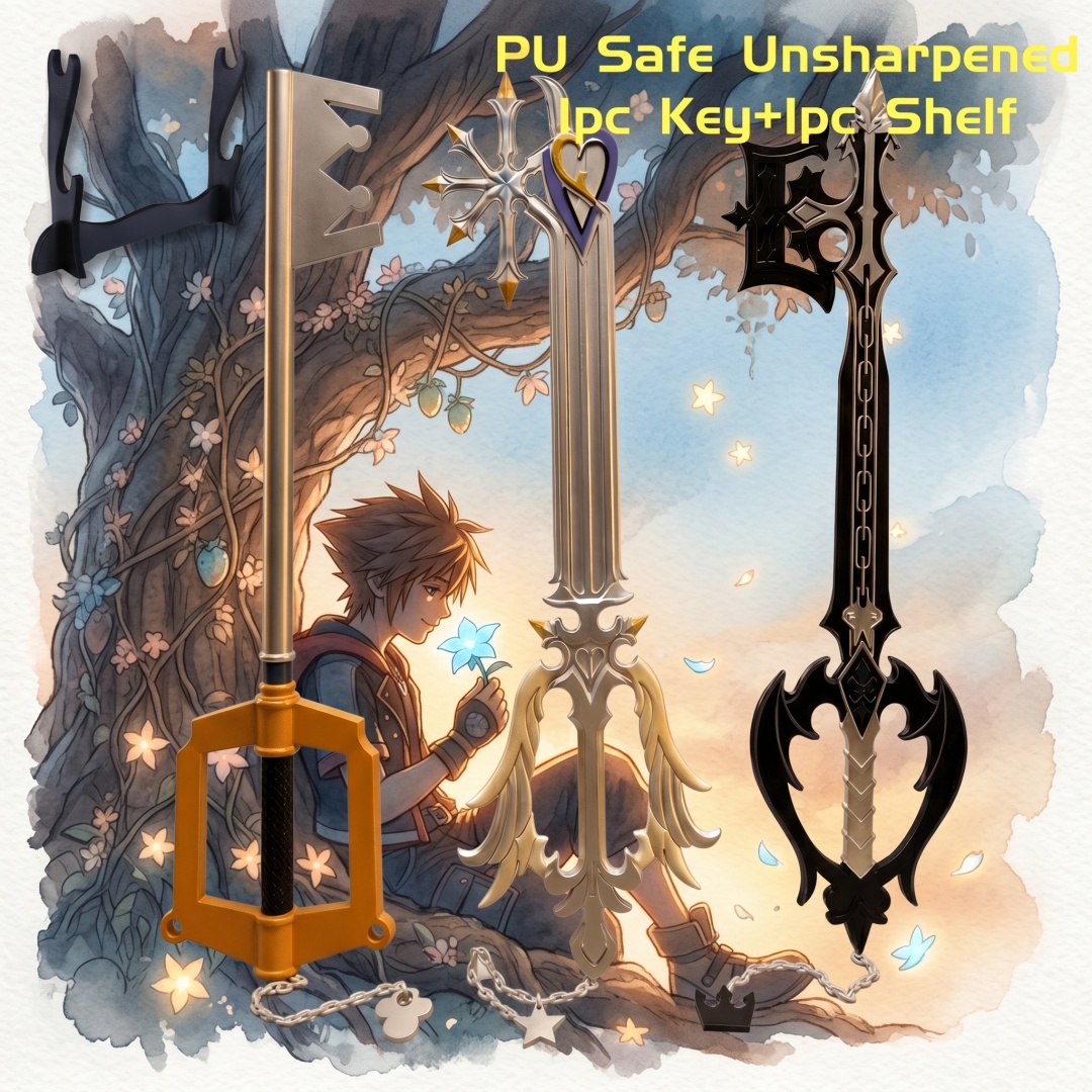 34inch Kingdom Hearts Sora Key – Keyblade Cosplay Prop recenzja i cena