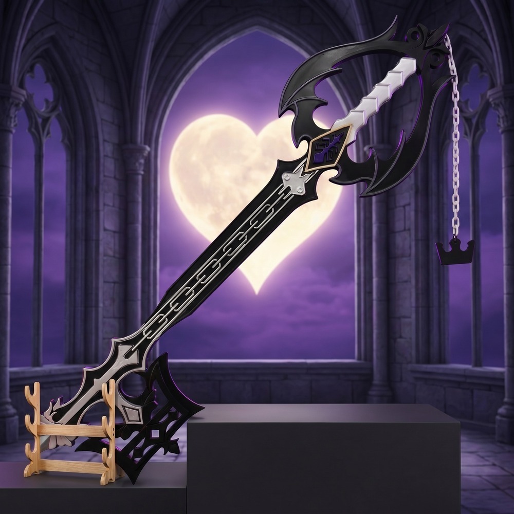 Kingdom Hearts 42in 108cm Blac – Keyblade Cosplay Prop recenzja i cena
