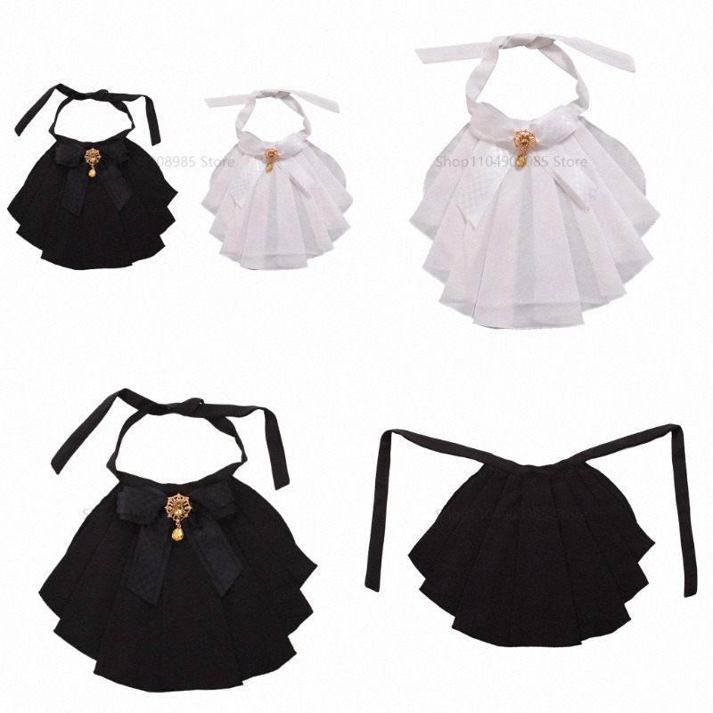 Elegant Vintage Women Jabot Co – Detachable Cosplay Prop recenzja i cena