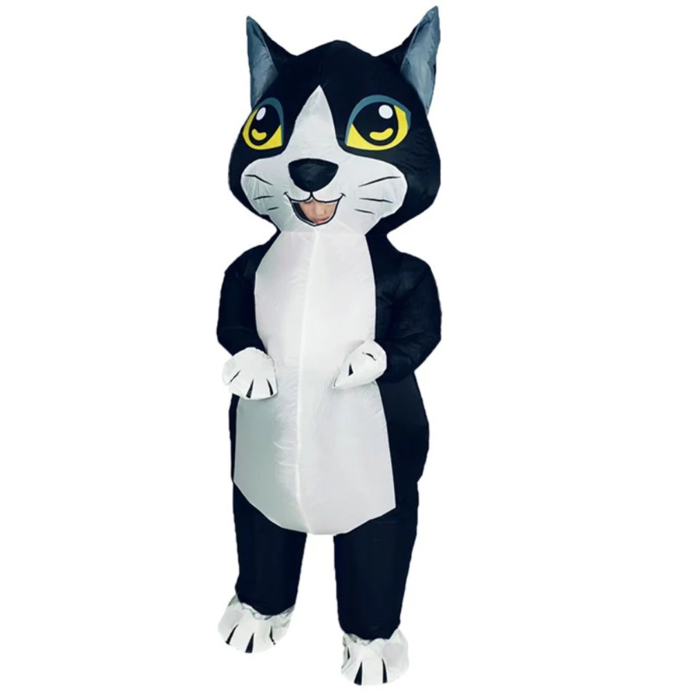Orange Black Cat Inflatable Su – Cosplay Prop Business recenzja i cena