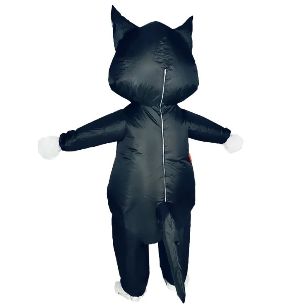 Orange Black Cat Inflatable Su – Cosplay Prop Business recenzja i cena