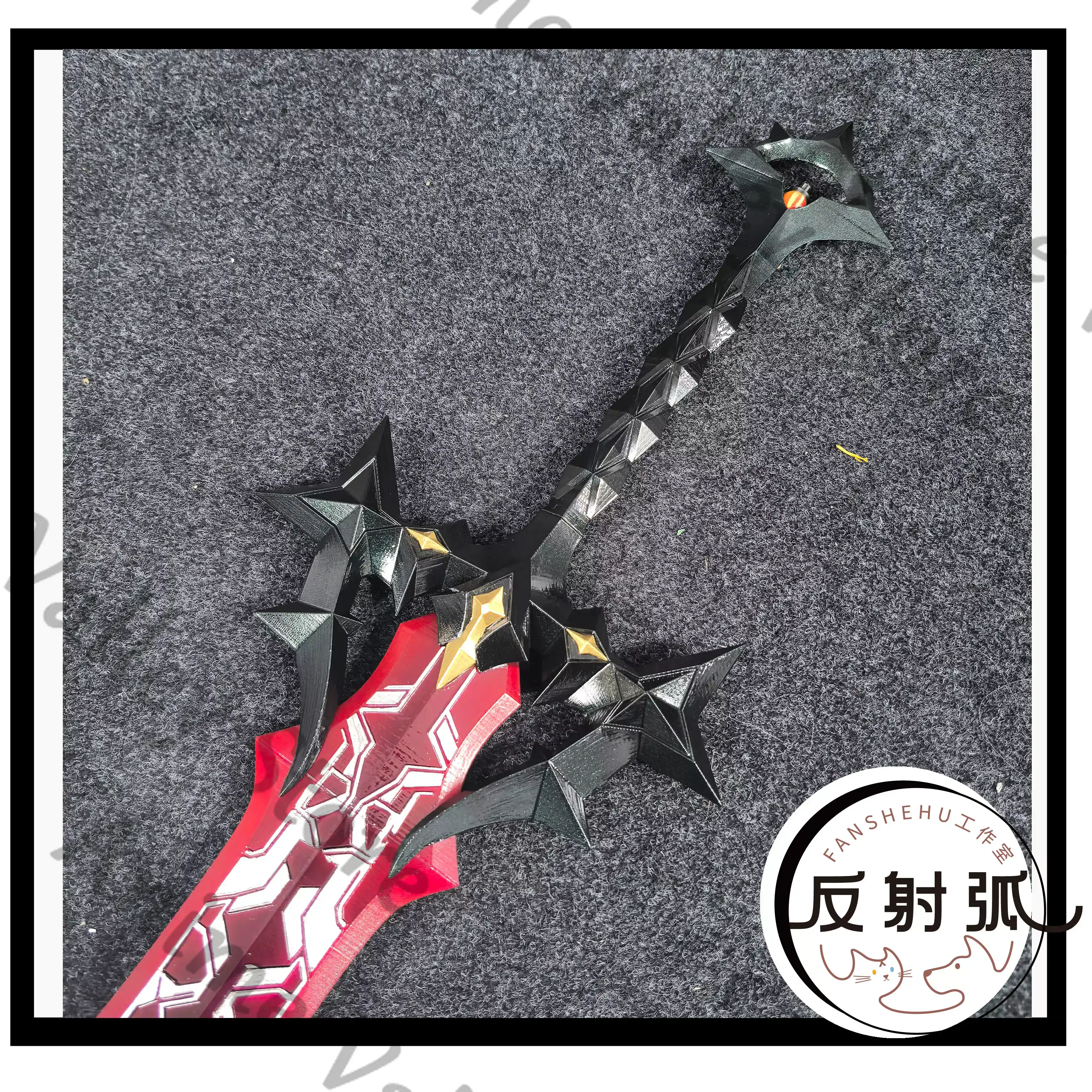 Anime Arknights Laevatain Cosp – Cosplay Flame Prop recenzja i cena