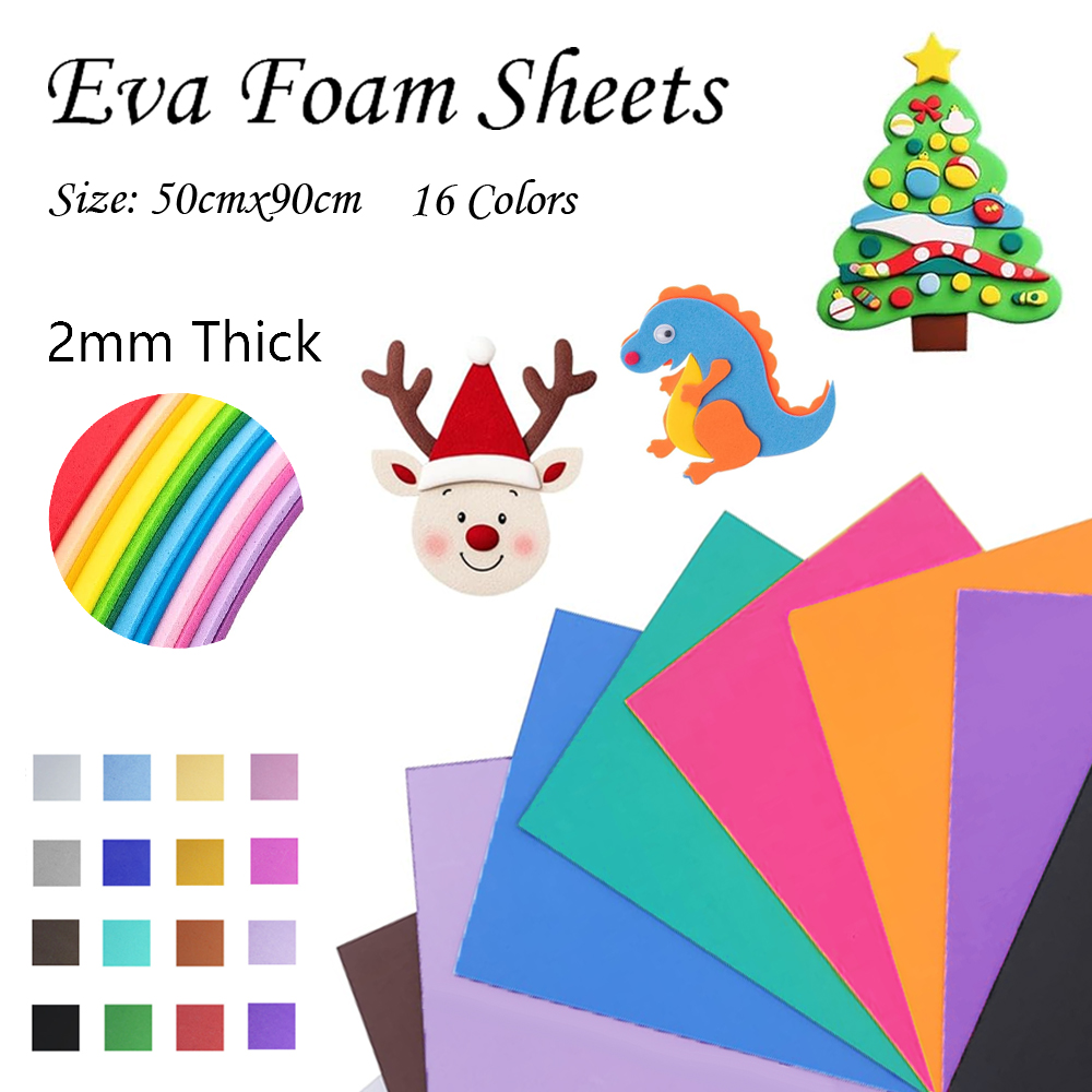 16 Colors Colorful EVA Foam Sh – Cosplay Props Eva Foam recenzja i cena