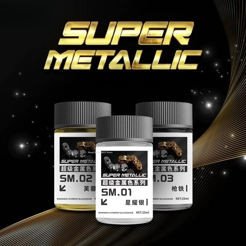 SM01-SM18 Super Metallic Color – Metallic Spray Paint recenzja i cena