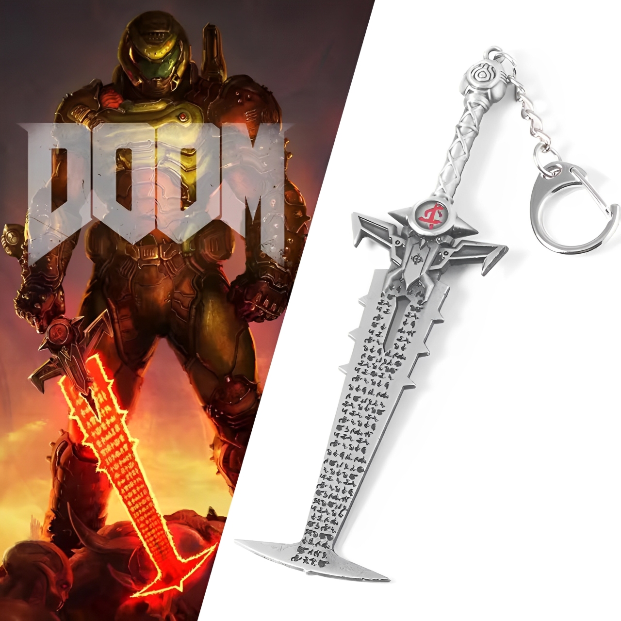 Game Doom Eternal Crucible Bla – Keyblade Cosplay Prop recenzja i cena